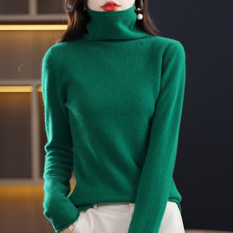 Yiesell | Pure Wol Rollkragenpullover