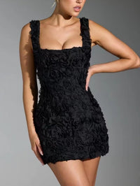Beatrixana | Damen Minikleid – Schwarz
