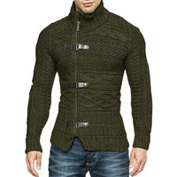 OSCAR KLASSICH STRICKPULLOVER – ARMY