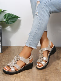 Komfortable & Ergonomische Damen Freizeitsandalen – Silber