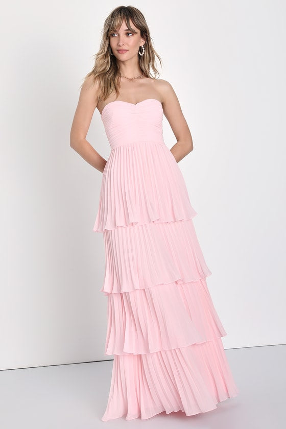 Yana - Elegantes Stufen-Maxi-Kleid