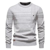 ORLAN – Herbstpullover für Männer – Grau