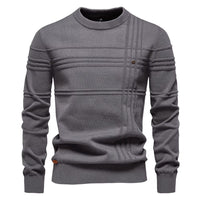 ORLAN – Herbstpullover für Männer – Dunkelgrau