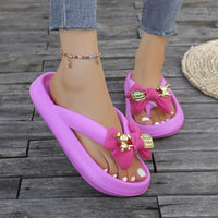 Julia -  Women'S Sommer Casual Flip Flops – Rosenrot