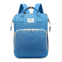 Wickelrucksack Für Damen | Mehrere Taschen – Blau