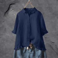 Annalisa | Elegantes Bluse für Frauen – Marine