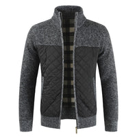Niklas | Strickjacke für Herren – Dunkelgrau