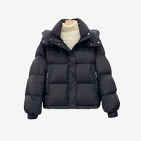Clara | Winter-Pufferjacke – Schwarz