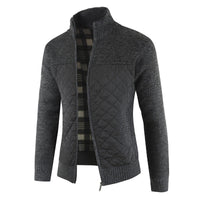 Niklas | Strickjacke für Herren – Schwarz