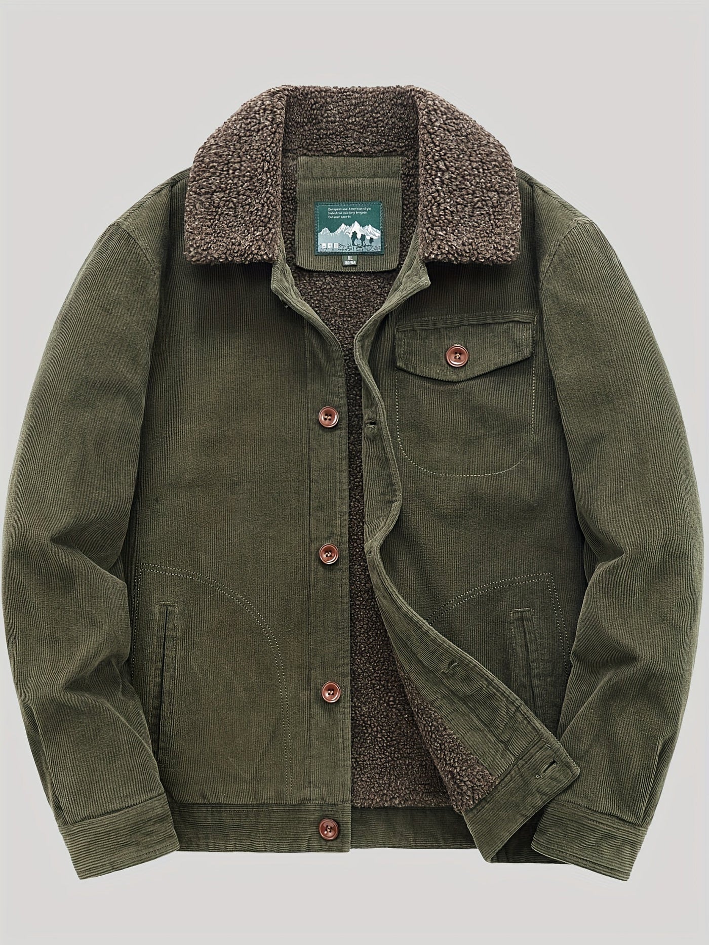Lehmann Modehaus | Outdoor jacke mit knopfleiste herren warm