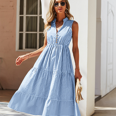 Maddy - Elegantes lässiges Hemdblusenkleid
