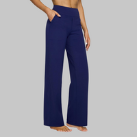 Calista | Elegante Hose aus weichem Jersey – Blau