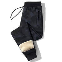 Theo - Bequeme und warme Hose – Schwarz/Grau