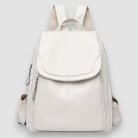 Milan | Lederrucksack für stilvolle Frauen – Weiß