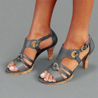 Nymara | Elegante Sandalen mit Komfort – Grau