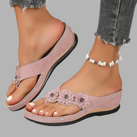 Clotilda | Bequeme orthopädische Sandalen für Alltag – Rosa