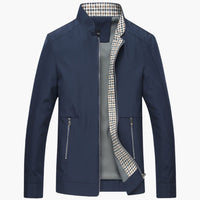 Slim Fit Bomberjacke für Herren – Blau