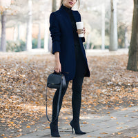 Jazmin - Bequemer Blazer – Dunkelblau