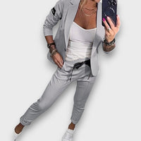 Verena – Zweiteiliges Set mit stillvoller Leichtigkeit – Grau