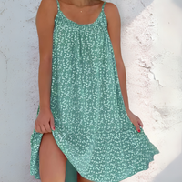 Louise™ | Bequemes Sommerkleid im entspannten Stil – Grün