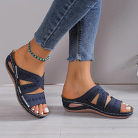 Maria™ | Orthopädische Sandalen – Blau