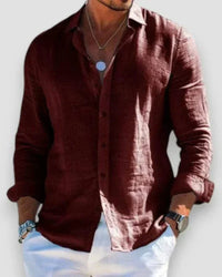 Viktor Bluse – Marrone