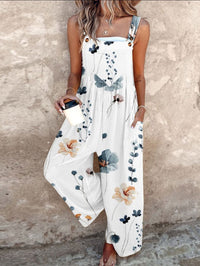 Lina™ | Eleganter Jumpsuit mit Taschen – Weiß 1