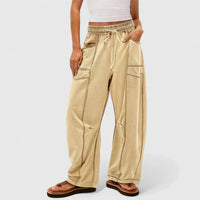Leonie | Komfortable Damenhose modern chic – Khaki