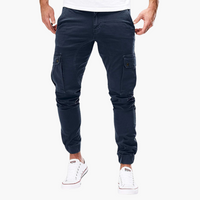 Bequeme Herren Cargo Jogger - Stilvolles Design für Jeden Anlass – Marine