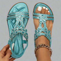 Delinda | Elegante Sandalen für maximalen Komfort – Himmelblau