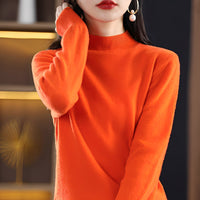 Natille - Bequemer Pulli – Orange