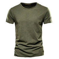 Gabriel™ | Klassisches T-Shirt (2+1 GRATIS) – Oliv