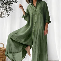 Rosanna | Eleganter Jumpsuit für Frauen – Grün