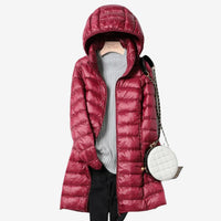 Sky | Ultraleichte Daunenjacke – Bordeaux