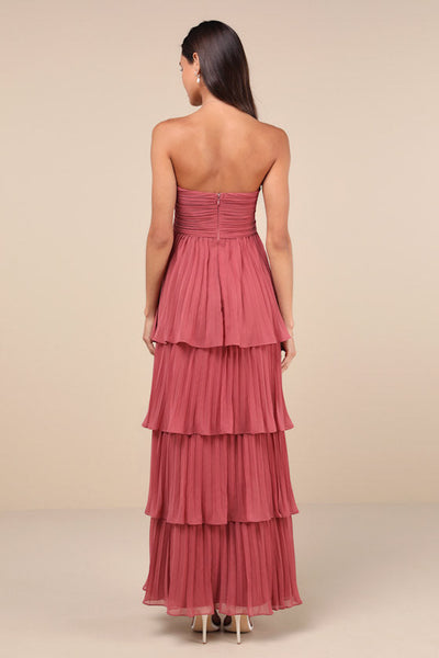 Yana - Elegantes Stufen-Maxi-Kleid