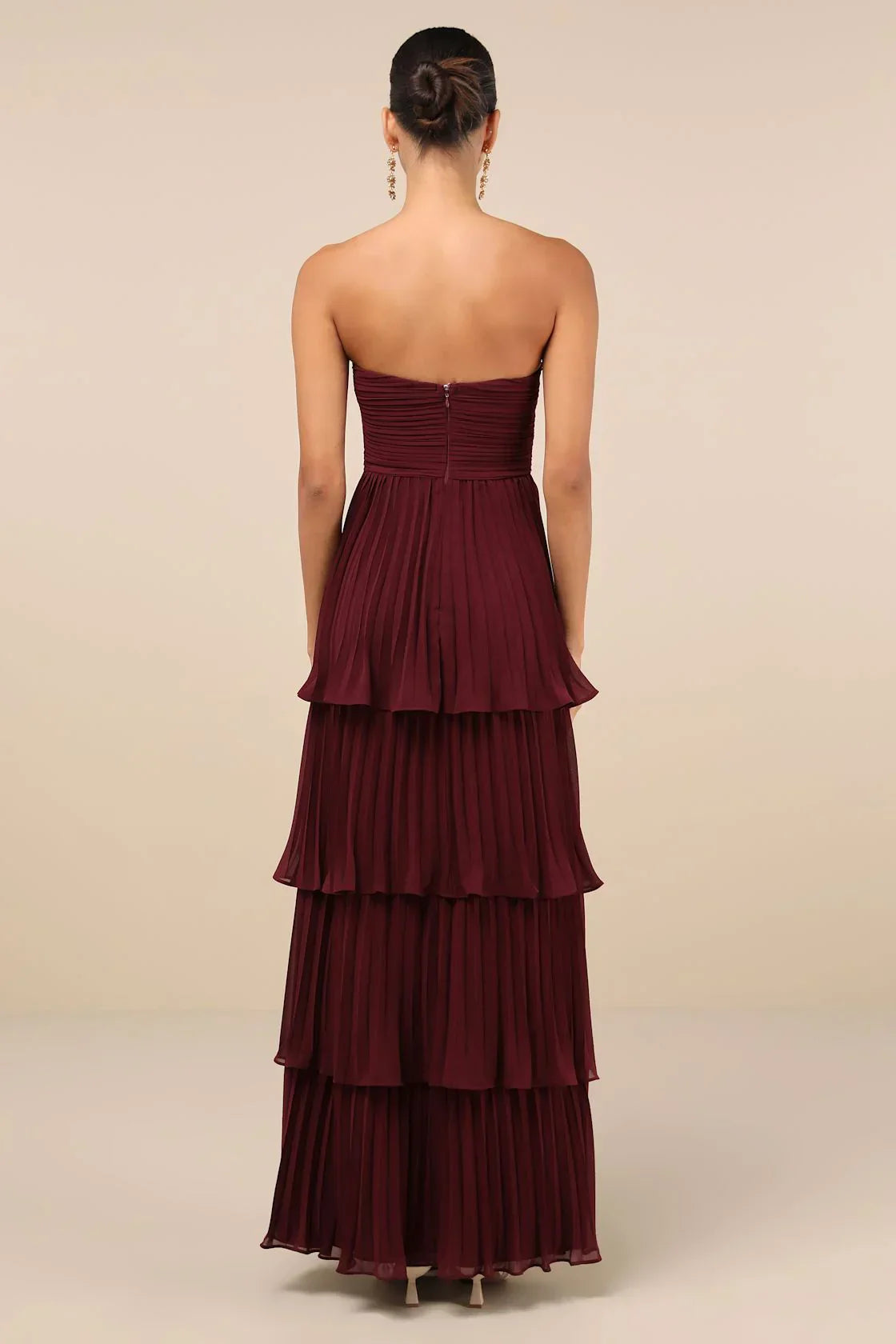 Yana - Elegantes Stufen-Maxi-Kleid