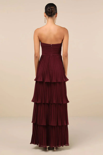 Yana - Elegantes Stufen-Maxi-Kleid