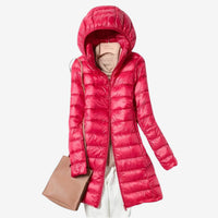 Sky | Ultraleichte Daunenjacke – Rot