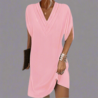 Gundrada | Elegantes Maxikleid – Rosa