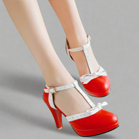 Brelhild | Komfort-Sandalen für sorgenfreie Sommertage – Rot