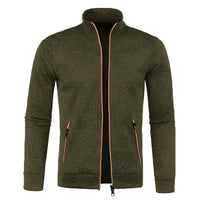 Clive - Trendige, komfortable Jacke – Oliv