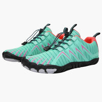 Unisex Flache Barfuß schuhe mit Fünf-Zehen-Design und rutschfester Sohle – Grün