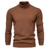 Carson - Stilvoller Rollkragenpullover – Braun