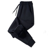 Theo - Bequeme und warme Hose – Schwarz