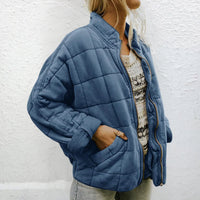 Sophia™  | Luxuriöse Steppjacke – Blau
