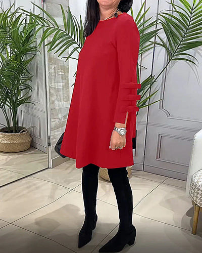 Ava - Langärmliges, lässiges Kleid