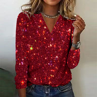 Shyla™ Funkeln mit Stil – Rot
