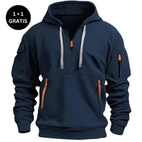 Max - Kapuzenpullover – Dunkelblau
