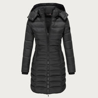 Simone™ | Wasserdichte Winterjacke für Damen – Schwarz