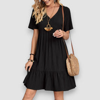 Lora | Elegantes Kleid – Schwarz